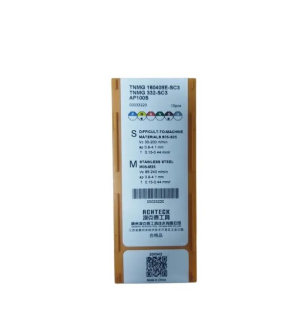 TNMG 160408E-SC3 AP100S ACHTECK - Imagen 2